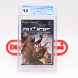 G.I. JOE: THE RISE OF COBRA - CGC GRADED 9.0 A+! NEW & Factory Sealed! (PS2 PlayStation 2)