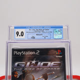 G.I. JOE: THE RISE OF COBRA - CGC GRADED 9.0 A+! NEW & Factory Sealed! (PS2 PlayStation 2)