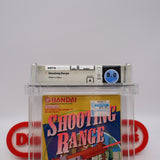 SHOOTING RANGE - WATA GRADED 8.0 A! NEW & Factory Sealed with Authentic H-Seam! (NES Nintendo)