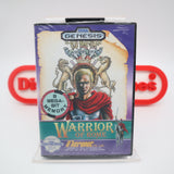 WARRIOR OF ROME - NEW & Factory Sealed with Authentic 3-Sided Seam! (Sega Genesis) POP 2!