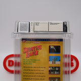 SHOOTING RANGE - WATA GRADED 8.0 A! NEW & Factory Sealed with Authentic H-Seam! (NES Nintendo)