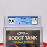 ROBOT TANK - CGC GRADED 9.4 A++! NEW & Factory Sealed! (Atari 2600)