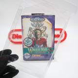 WARRIOR OF ROME - NEW & Factory Sealed with Authentic 3-Sided Seam! (Sega Genesis) POP 2!