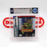 NES CLASSIC SERIES: CASTLEVANIA - WATA GRADED 9.8 A+! NEW & Factory Sealed with Authentic H-Seam! (Game Boy Advance GBA)