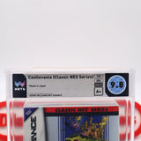 NES CLASSIC SERIES: CASTLEVANIA - WATA GRADED 9.8 A+! NEW & Factory Sealed with Authentic H-Seam! (Game Boy Advance GBA)