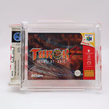 TUROK 2: SEEDS OF EVIL (Asian Version) - WATA GRADED 9.6 NS! NEW & Factory Sealed! (Nintendo 64 N64)