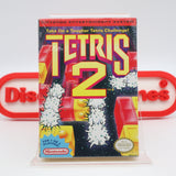 TETRIS 2 II - NEW & Factory Sealed with Authentic H-Seam! (NES Nintendo)