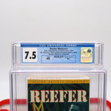 REEFER MADNESS - CGC GRADED 7.5 A+! NEW & Factory Sealed with Authentic 3-Sided Seam! (VHS)