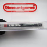 CALL OF DUTY 4: MODWERN WARFARE - FDO / FOR DISPLAY ONLY CASE! WATA GRADED 9.2! (PS3 PlayStation 3)
