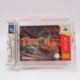 TUROK 2: SEEDS OF EVIL (ASIAN) - WATA GRADED 9.8 NS! NEW & Factory Sealed! (Nintendo 64 N64)