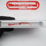 MANIAC MANSION - UKG GRADED 90 MINT! BRAND NEW SPANISH VARIANT! (NES Nintendo) Like VGA