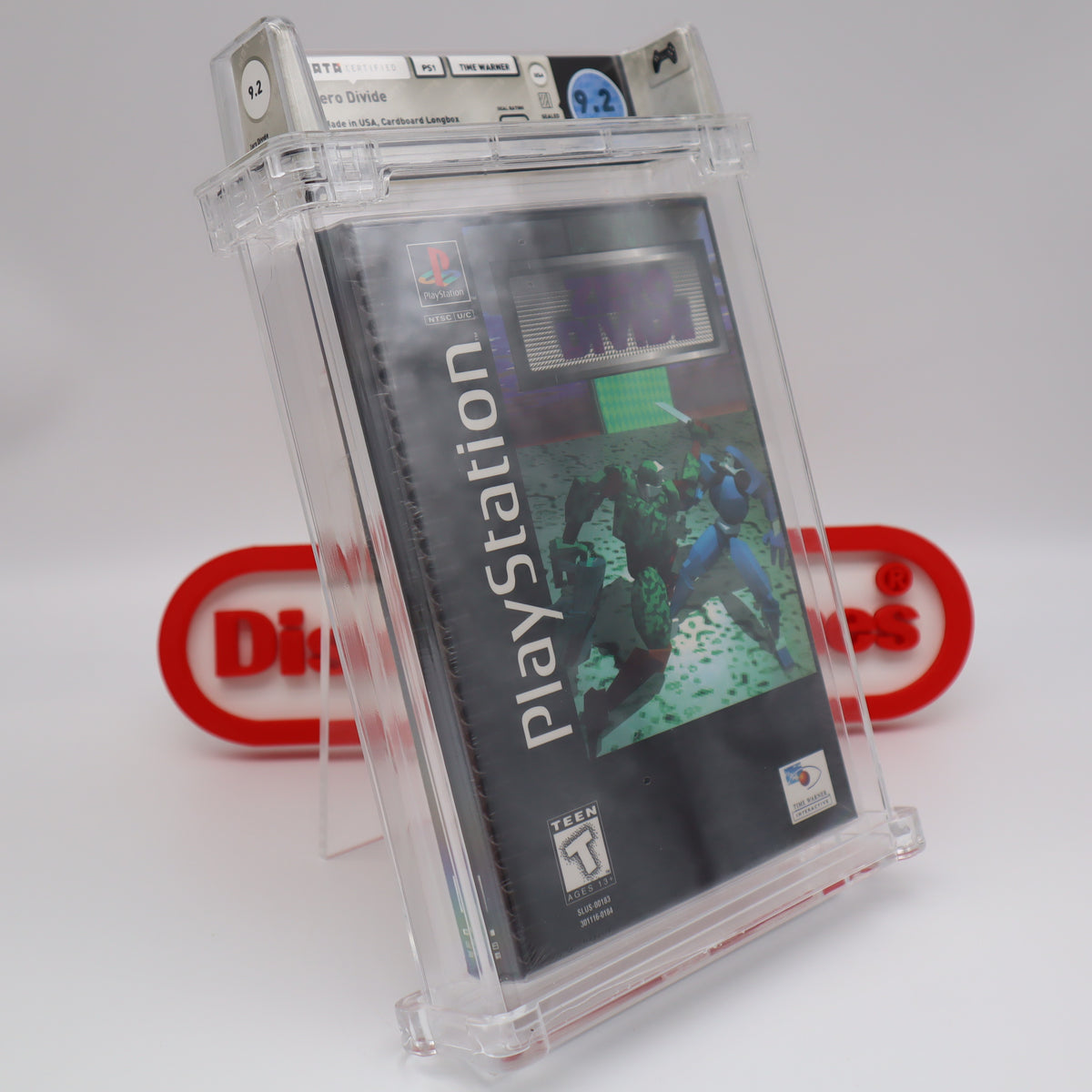 ZERO DIVIDE (LONG BOX!) WATA GRADED 9.2 A+! NEW & Factory Sealed! (PS1 ...