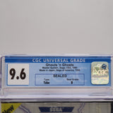 GHOULS 'N GHOSTS - CGC GRADED 9.6 B! NEW & Factory Sealed with Authentic Tube Seal! (SMS / Sega Master System)