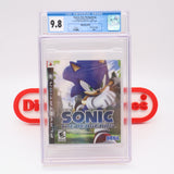 SONIC THE HEDGEHOG - CGC GRADED 9.8 A++! NEW & Factory Sealed! (PS3 PlayStation 3)