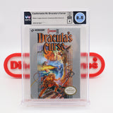 CASTLEVANIA III 3: DRACULA'S CURSE (WAS A CASE FRESH COPY!) - WATA GRADED 8.5 A! NEW & Factory Sealed with Authentic H-Seam! (NES Nintendo)