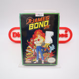 JAMES BOND JR. JUNIOR - NEW & Factory Sealed with Authentic H-Seam! (NES Nintendo)