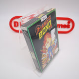 JAMES BOND JR. JUNIOR - NEW & Factory Sealed with Authentic H-Seam! (NES Nintendo)