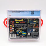 SPIDER-MAN AND X-MEN: ARCADE'S REVENGE - CGC GRADED 7.5 CIB with a 9.9 CART!! (SNES Super Nintendo)