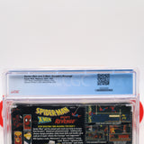 SPIDER-MAN AND X-MEN: ARCADE'S REVENGE - CGC GRADED 7.5 CIB with a 9.9 CART!! (SNES Super Nintendo)