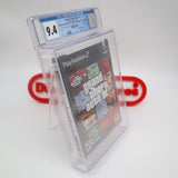 GRAND THEFT AUTO III 3 - FIRST PRINT W/ SONY SECURITY LABEL! CGC GRADED 9.4 A+! NEW & Factory Sealed! (PS2 PlayStation 2)