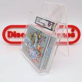 SD GUNDAM WORLD GACHAPON SENSHI 3 - VGA GRADED 85+ NM+ GOLD! BRAND NEW! (NES Nintendo FAMICOM)