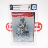 KINGDOM HEARTS II 2 - WATA GRADED 9.8 A++! NEW & Factory Sealed! (PS2 PlayStation 2)