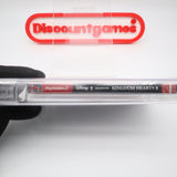 KINGDOM HEARTS II 2 - WATA GRADED 9.8 A++! NEW & Factory Sealed! (PS2 PlayStation 2)