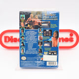 WWF WWE WRESTLEMANIA: STEEL CAGE CHALLENGE - NEW & Factory Sealed with Authentic V-Overlap Seam! (NES Nintendo)
