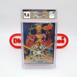 SAINT SWORD - CGC GRADED 9.6 A+! NEW & Factory Sealed with Authentic Tube Seal! (Sega Genesis)