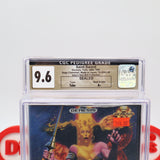 SAINT SWORD - CGC GRADED 9.6 A+! NEW & Factory Sealed with Authentic Tube Seal! (Sega Genesis)