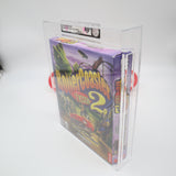 ROLLERCOASTER TYCOON 2: TIME TWISTER - VGA GRADED 80+ NM SILVER! NEW & Factory Sealed BIG BOX! (PC / CD-ROM / WINDOWS)