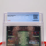 RISE 2 II: RESURRECTION - CGC GRADED 7.5 A+! NEW & Factory Sealed! (Sega Saturn)