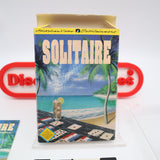 SOLITAIRE (AVE / AMERICAN VIDEO ENTERTAINMENT) - CIB / COMPLETE! Cleaned & Tested! (NES Nintendo)