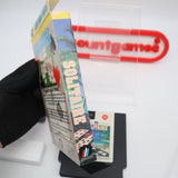 SOLITAIRE (AVE / AMERICAN VIDEO ENTERTAINMENT) - CIB / COMPLETE! Cleaned & Tested! (NES Nintendo)