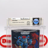 FINAL ZONE - WATA GRADED 9.6 A! NEW & Factory Sealed with Authentic Tube Seam! (Sega Genesis)