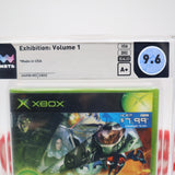EXHIBITION: VOLUME 1 DEMO DISC INCLUDING HALO! WATA GRADED 9.6 A+! NEW & Factory Sealed! (XBOX)