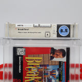 BREAKTHRU! / BREAK THRU! THROUGH - CGC GRADED 8.5 A! NEW & Factory Sealed! (SNES Super Nintendo)