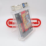 BREAKTHRU! / BREAK THRU! THROUGH - CGC GRADED 8.5 A! NEW & Factory Sealed! (SNES Super Nintendo)