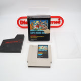 SUPER MARIO BROS. / BROTHERS (ASIAN VERSION SMALL BOX!) - WITH BOX! Cleaned & Tested! (NES Nintendo)