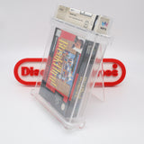 BREAKTHRU! / BREAK THRU! THROUGH - CGC GRADED 8.5 A! NEW & Factory Sealed! (SNES Super Nintendo)