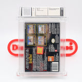 BREAKTHRU! / BREAK THRU! THROUGH - CGC GRADED 8.5 A! NEW & Factory Sealed! (SNES Super Nintendo)