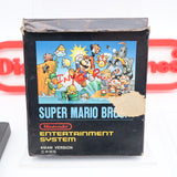 SUPER MARIO BROS. / BROTHERS (ASIAN VERSION SMALL BOX!) - WITH BOX! Cleaned & Tested! (NES Nintendo)