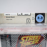 STREET RACER - WATA GRADED 8.0 A! NEW & Factory Sealed! (PS1 PlayStation 1) POP 1!!!