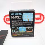 SUPER MARIO BROS. / BROTHERS (ASIAN VERSION SMALL BOX!) - WITH BOX! Cleaned & Tested! (NES Nintendo)