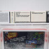 STREET RACER - WATA GRADED 8.0 A! NEW & Factory Sealed! (PS1 PlayStation 1) POP 1!!!