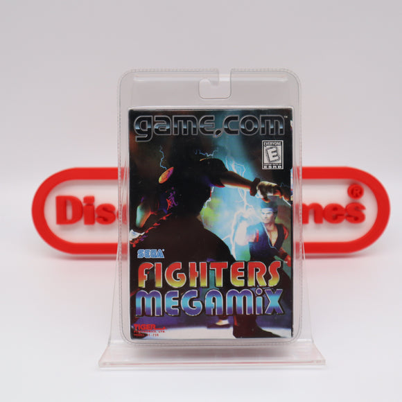 FIGHTERS MEGAMIX / MEGA MIX - NEW & Factory Sealed in Plastic Blister! (GAME.COM)