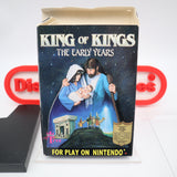 WISDOM TREE BIBLE GAME: KING OF KINGS THE EARLY YEARS (NATIVITY COVER) - CIB COMPLETE! Cleaned & Tested! (NES Nintendo)