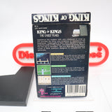 WISDOM TREE BIBLE GAME: KING OF KINGS THE EARLY YEARS (NATIVITY COVER) - CIB COMPLETE! Cleaned & Tested! (NES Nintendo)