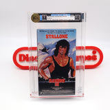 RAMBO III 3 (Sylvester Stallone) IGS GRADED 9 BOX & 8.5 SEAL! NEW & Factory Sealed with Authentic V-Overlap Seam! (VHS)