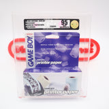GAME BOY PRINTER PAPER - VGA GRADED 95 MINT UNCIRCULATED! NEW & Factory Sealed! (Game Boy Original)